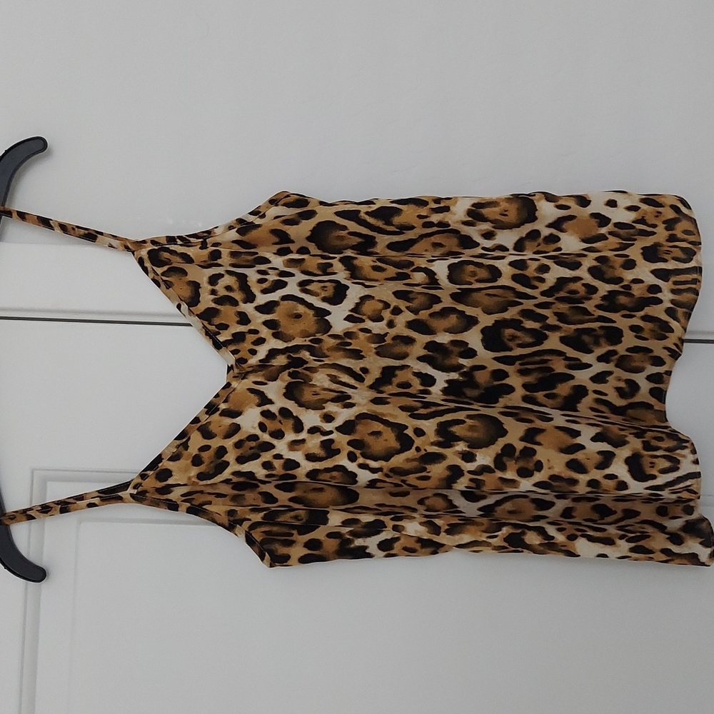 Leopard camisole